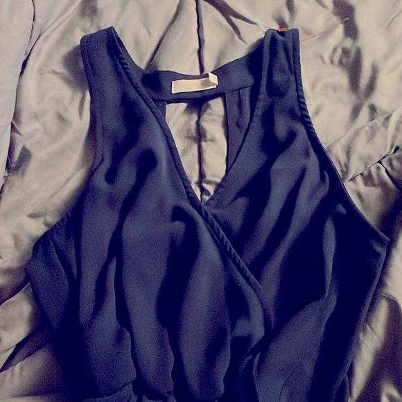 Lush Blue Dress Size s - Picture 1 of 4